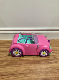 Barbie doll car