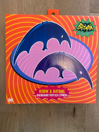 NECA Batman 66 TV Series Robin and Batgirl Batarang Replicas