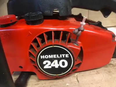 Vintage antique chainsaw Homelite 240 Classic made in USA, View more