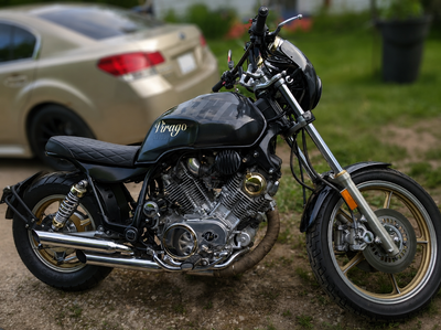 Clean, aggressive custom bobber that sounds great and gets lots of attention. Starts, runs, and ride...