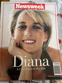 Princess Diana Newsweek commemorative magazine 