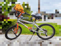 $80 20inch bike with a helmet