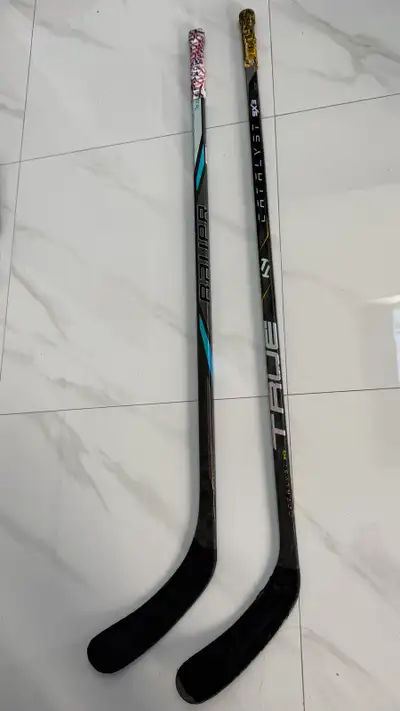 Two Youth Hockey Sticks – Bauer Nexus & TRUE Catalyst – 20 Flex, View more