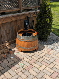 Hand Crafted Patio Fountain