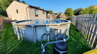 Piscine hors terre à vendre, View more