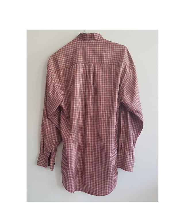 Burberry Men's Long Sleeve Utility Grandad Collar Shirt, Size S in Men's in Markham / York Region - Image 3