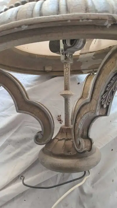 Old Vintage Table Lamp- I have lots of lamps out here, View more