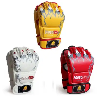 New in Package ZOOBOO HALF-FINGER BOXING FIGHT GLOVES, View more