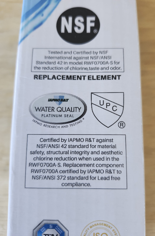 ICEPURE Refrigerator Water Filter Fits For Samsung Refrigerators in Refrigerators in Calgary - Image 2
