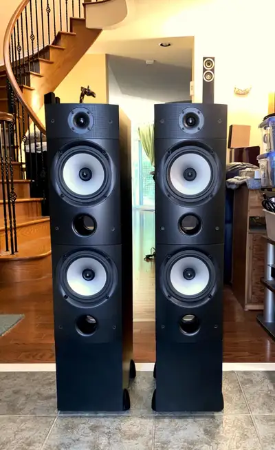PSB Image 5T Tower Speakers – Impressive Sound, Canadian Made, View more