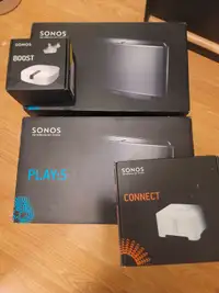 Sonos Play:5 Gen 1, Connect, Boost