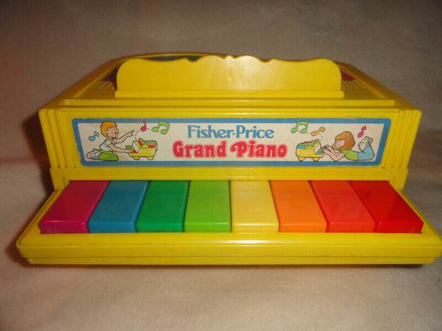 PIANO FISHER PRICE #2201  VINTAGE  (1986) dans Jouets et jeux  à Ville de Québec - Image 2