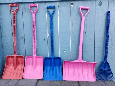Snow shovels for the little ones $25 for all cash only