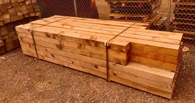 Fir Lumber 4x4x8,10,12. Starting at $12.93 A Piece!, View more