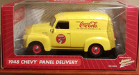 1/18 diecast Johnny Lightning
COKE 1948 Chevy Panel Del