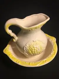BOWL   AND  PITCHER SET