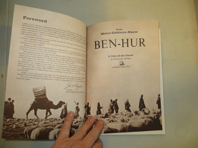 MGM BEN HUR MOVIE PROMO in Arts & Collectibles in Belleville - Image 4