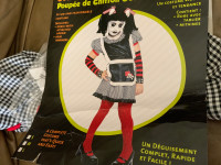  Super cute Gothic ragdoll costume girls size large brand new 