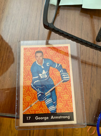 George Armstrong hockey card