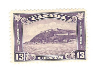 Canada - 1932 - 13 Cent Violet - Citadelle Quebec - MH