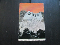 MOUNT RUSHMORE Postcard