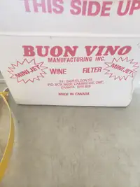 Buon vino mini-jet filter like new
