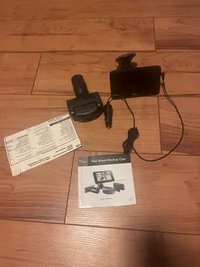 Back up camera for car/truck with electrical plug in shown in second picture. Came with the truck I...