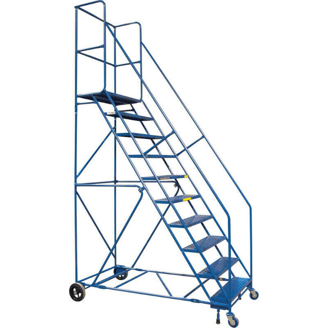 "NEW" Heavy Duty Steel Rolling Ladders in Ladders & Scaffolding in Strathcona County - Image 4