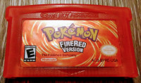 "POKEMON FireRed Version" For Nintendo GBA & DS
