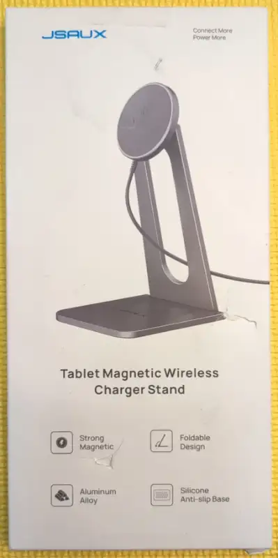 SN0303 MagSafe Magnetic Wireless Tablet/Phone Charger Stand in General Electronics in City of Toronto - Image 7