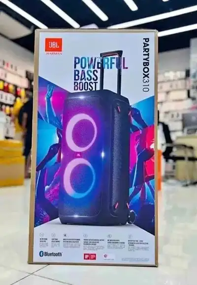 JBL Partybox 310 Portable Bluetooth Speaker - Clearance Sale!, View more