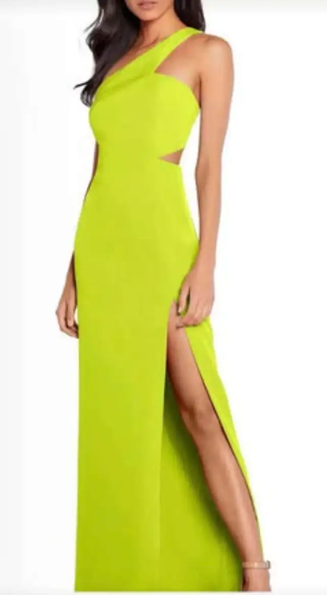 AN SIZE : SMALL / MEDIUM  BRAND NEW FORMAL DESIGNER DRESS BY ''