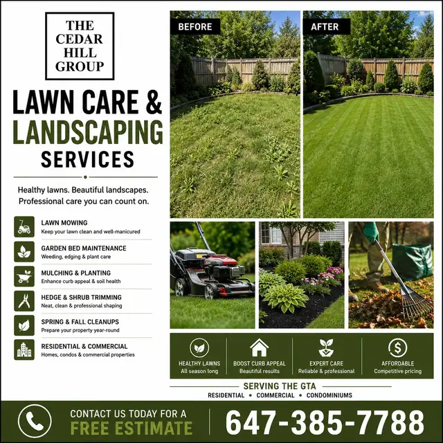Lawn Care & Landscaping
