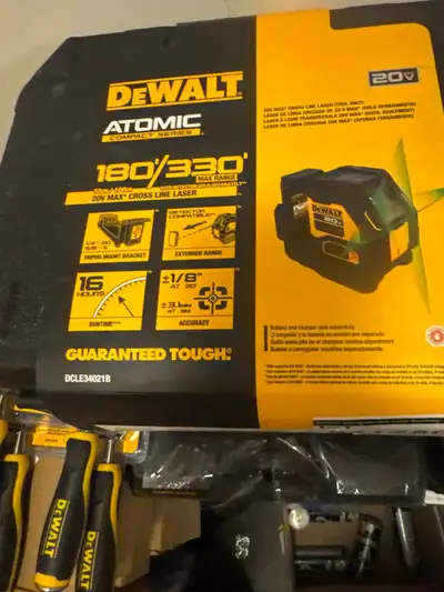 DeWalt 20V Laser, View more