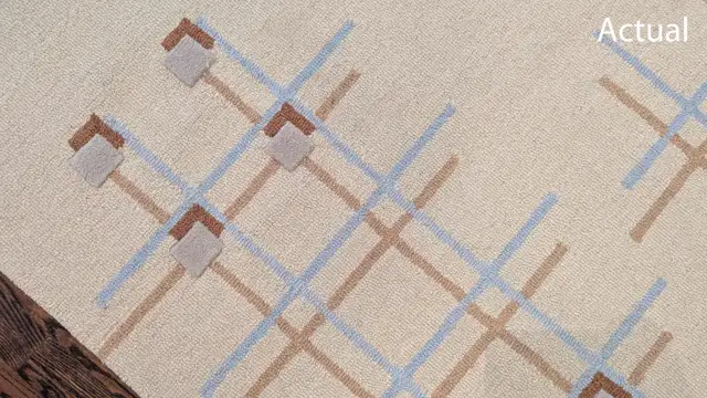 Safavieh Wool Rust Beige 5x8 Area Rug in Rugs, Carpets & Runners in Markham / York Region - Image 9