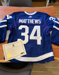 Auston Matthews Autographed Toronto St. Pats Jersey - Adidas