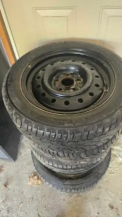 Set of 4 205/55R16 General Altimax Arctic 12 winter tires. Only used one season before we sold the c...