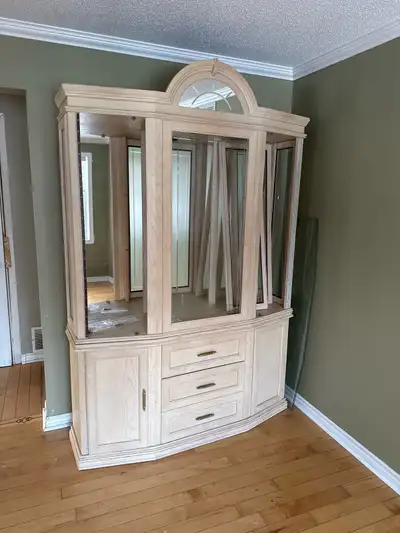 Wood and glass buffet, View more