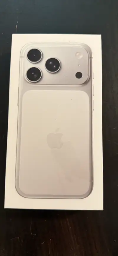 iPhone 17 pro 256 GB brand new - unopened, View more