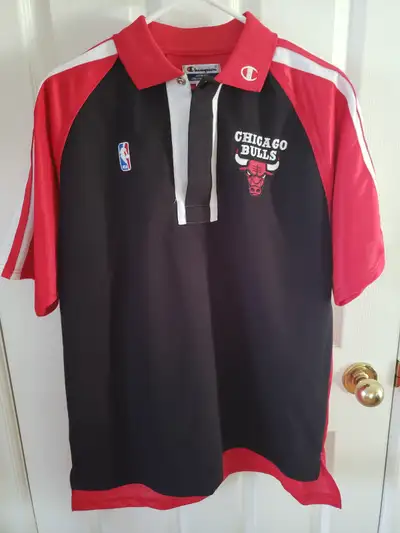 NBA Champion Chicago Bulls Warmup Shooting Shirt Vintage 1990's, View more