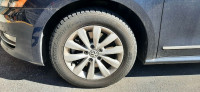 Four winter tires on VW alloy rims 16inch