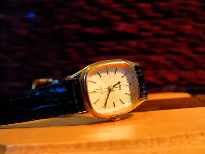 Fully working Pulsar Ladies Gold tone ? Quartz watch excellent., View more
