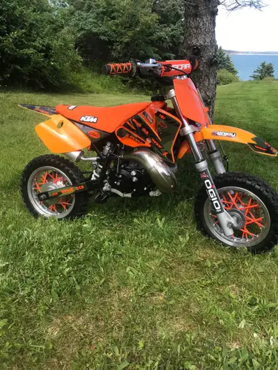 2007 KTM 50 sx Bought in 2010, but my son never really had much interest in it, he’d rather drive my...