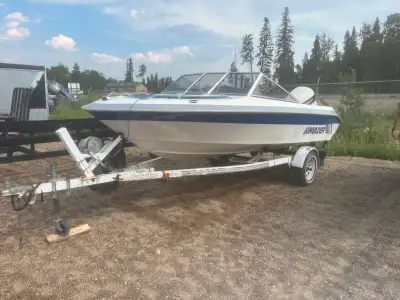 This is a 17 foot Invader Marine boat, equipped with a 120 horsepower engine. Perfect for cruising a...