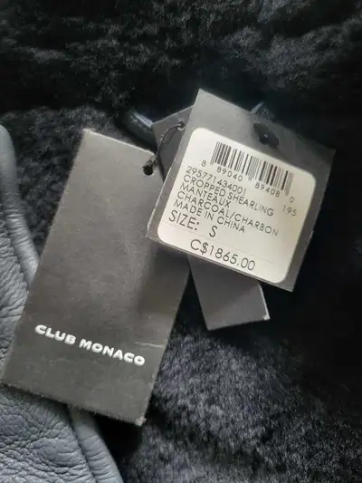 Club Monaco Shearling Jacket, View more