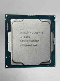 Intel Core I5 8400 6 cores 2.8ghz