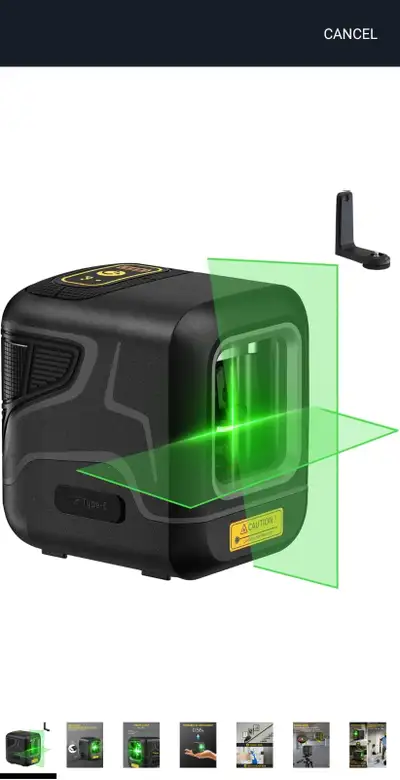 D2 Laser Level Rechargeable battery. Self Leveling Laser, View more