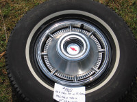 1966 CHEV car, 1966 CHEV G Series, USED, OEM 14 inch Wheel Cover