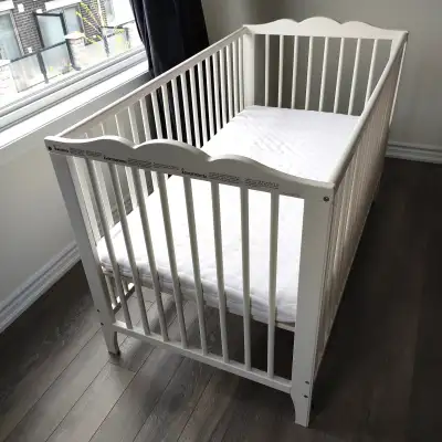 Used Crib with Mattress, View more