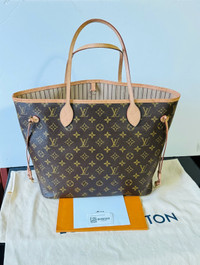 Authentic Louis Vuitton Neverfull MM